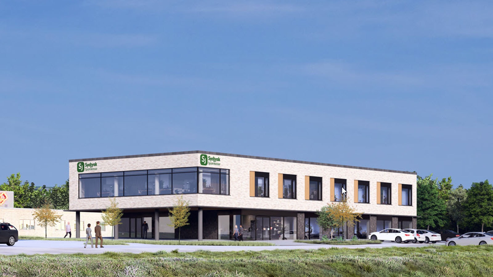 Porten 9, billede af den kommende bygning i Sønderborg