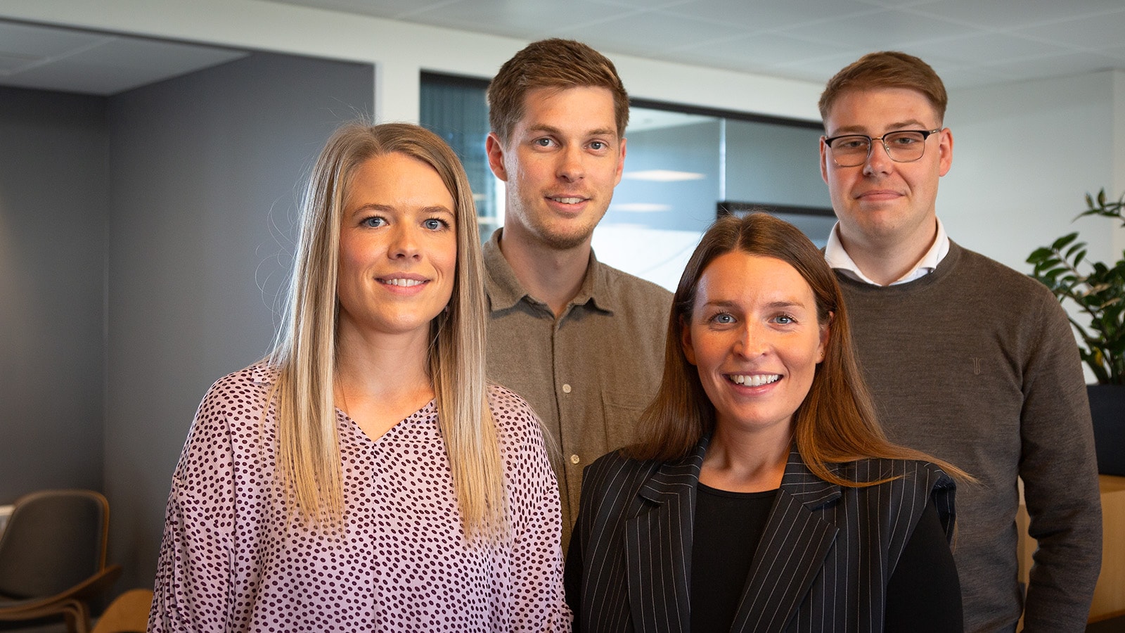 4 medarbejdere fra Sydjysk Sparekasse