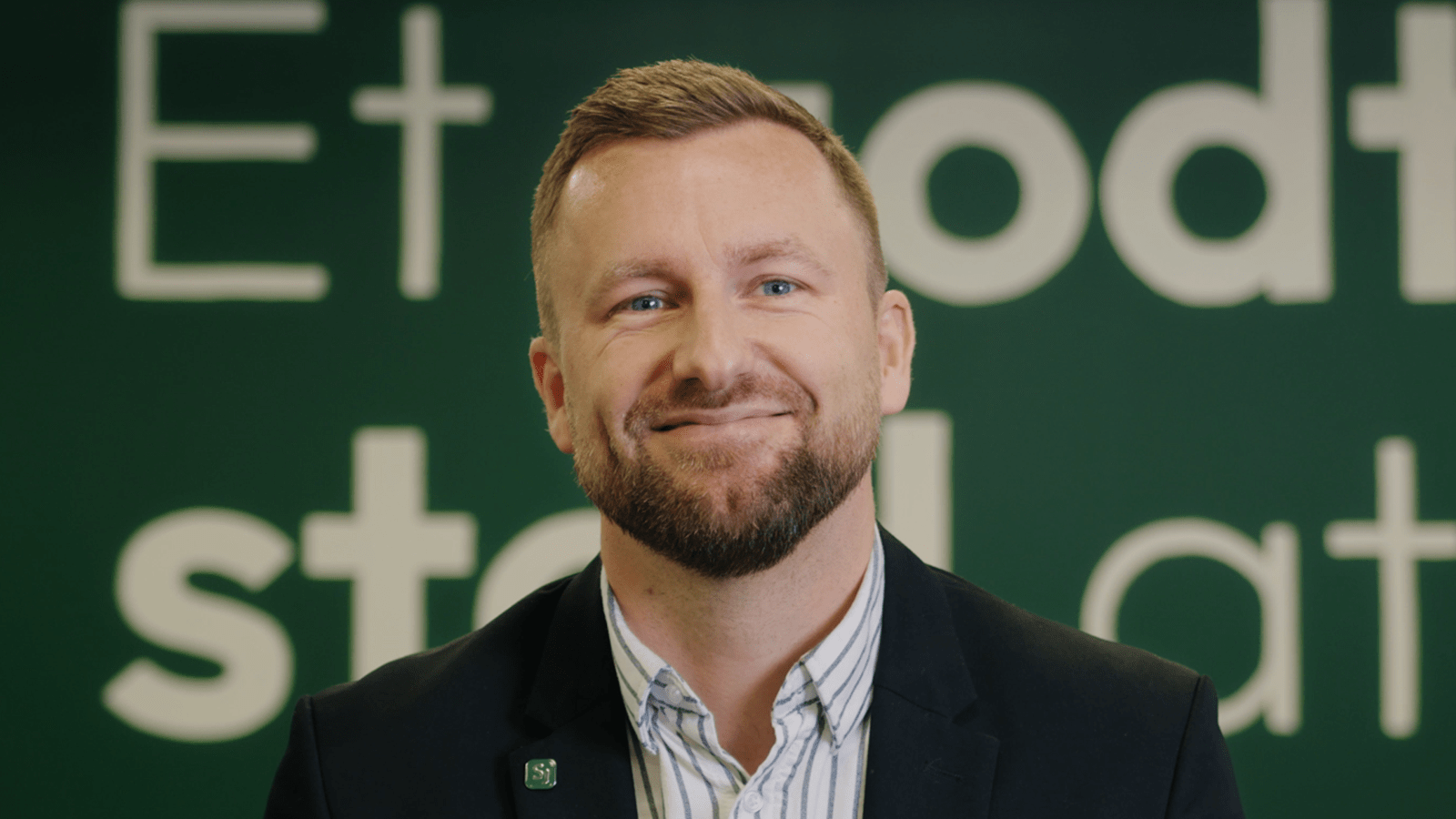 Introbillede til Sydjysk Sparekasses medarbejderfilm - et godt sted at være