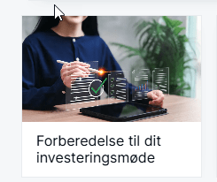 Forberedelse til møde