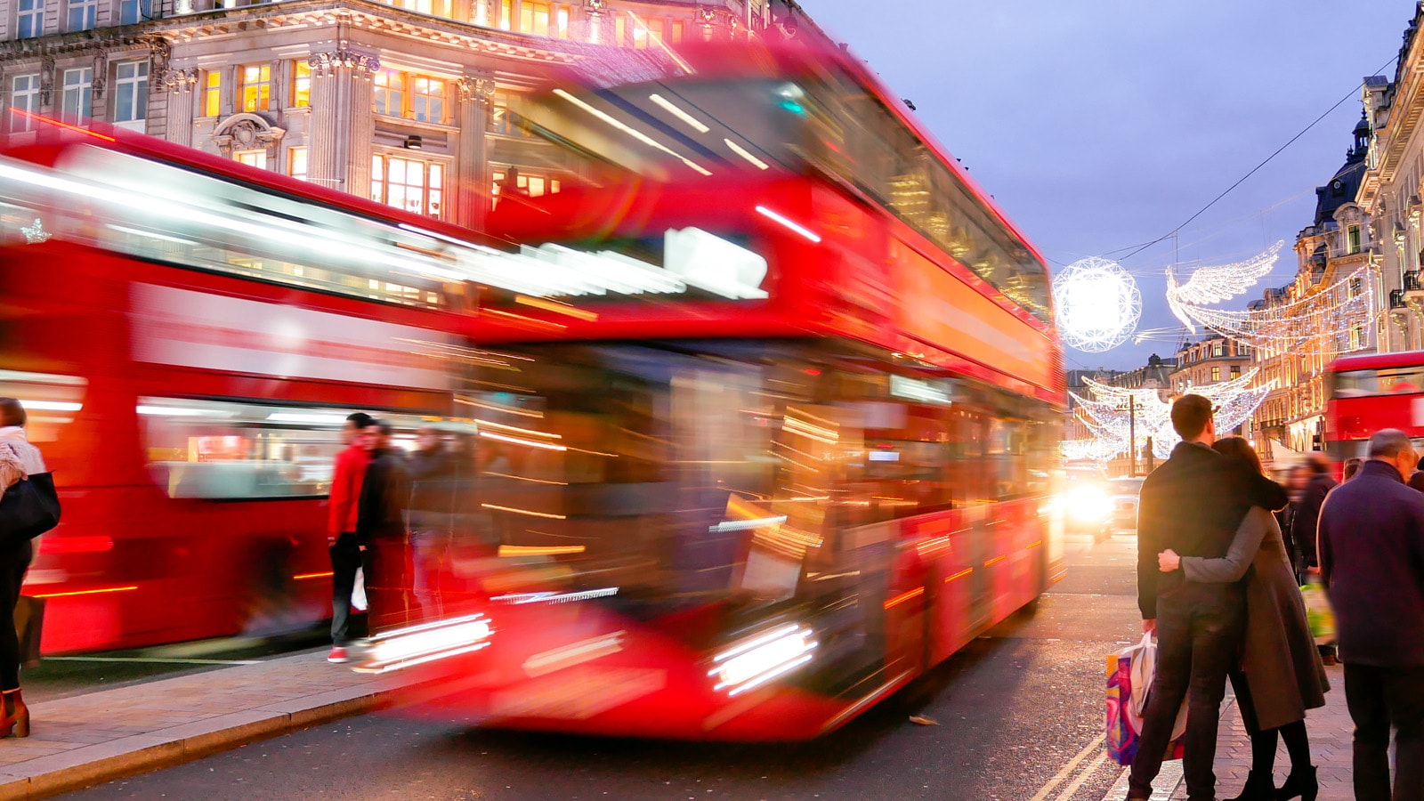 Mastercard bus i london