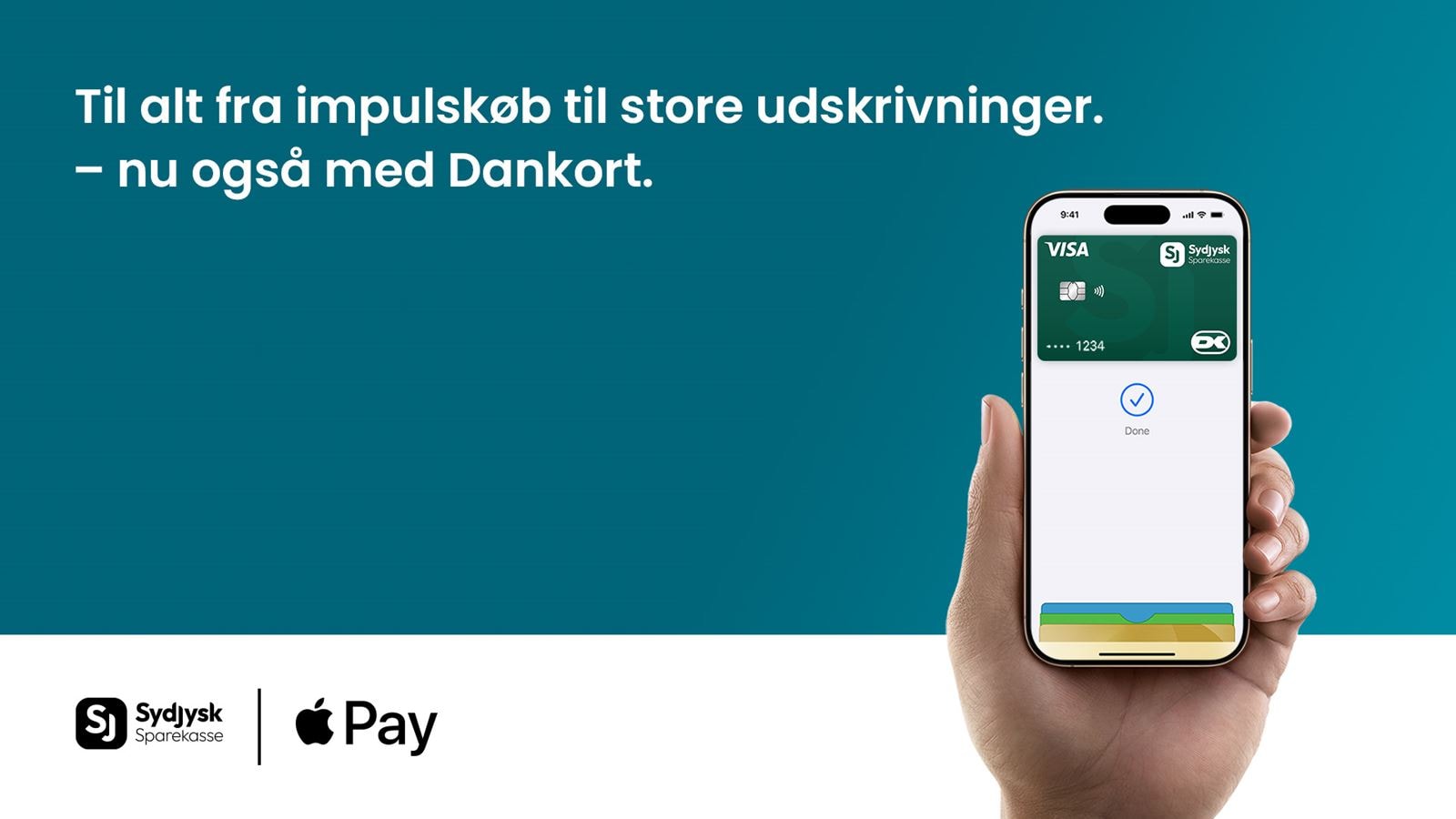 Banner med Apple Pay - nu også med Dankort