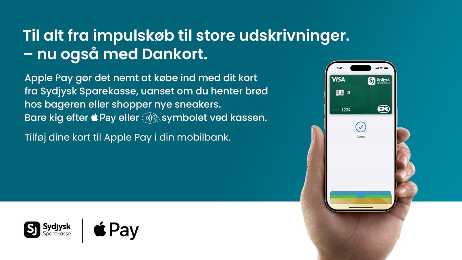 Manner med Apple Pay - nu også med Dankort